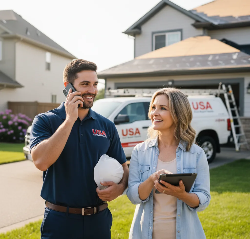 USA Roof Repair Experts customer support in East Hampstead